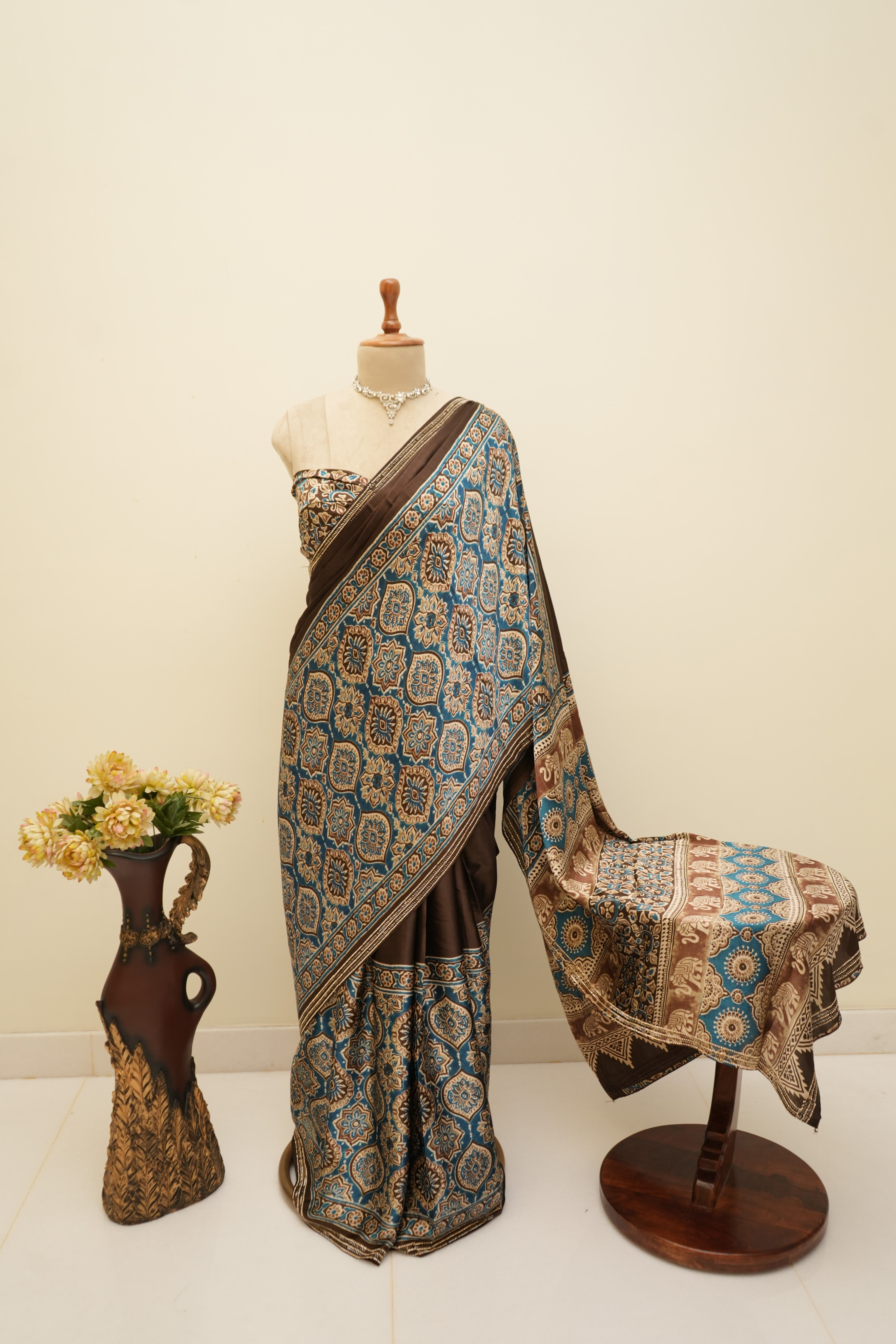 Royal Printed Modal Silk Saree